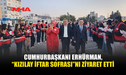 ERHÜRMAN, KIZILAY İFTAR SOFRASI’NDA VATANDAŞLARLA SOHBET ETTİ