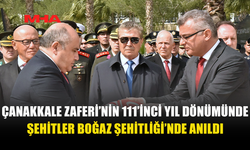 ÇANAKKALE ZAFERİ’NİN 111’İNCİ YILI KKTC'DE ANILDI