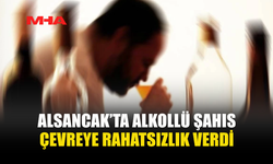 ALSANCAK’TA SARHOŞ KİŞİ ÇEVREYİ RAHATSIZ ETTİ