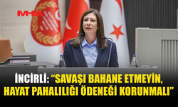 CTP GENEL BAŞKANI İNCİRLİ’DEN HÜKÜMETE SERT ELEŞTİRİ