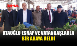 ATAOĞLU GAZİMAĞUSA PERŞEMBE PAZARI’NI ZİYARET ETTİ