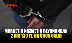 LEFKOŞA’DA MARKETTEN HIRSIZLIK YAPAN ŞAHIS TUTUKLANDI