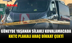 GÜNEY KIBRIS'TA KKTC PLAKALI ARAÇ DUR İHTARINA UYMADI