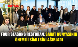 SANATÇILAR FOUR SEASONS RESTORAN’IN DENİZ MANZARASININ TADINI ÇIKARDI