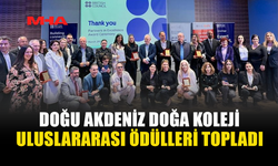 DOĞU AKDENİZ DOĞA KOLEJİ’NDEN ULUSLARARASI ALANDA ÜÇ ÖDÜLLÜ BÜYÜK BAŞARI