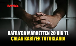 MARKET KASASINDAN PARA ÇALAN ÇALIŞAN TUTUKLANDI