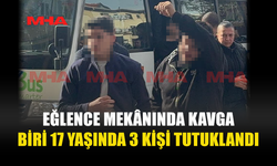 EĞLENCE MEKÂNINDAKİ KAVGA HASTANEDE BİTTİ