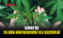 GİRNE’DE HİNTKENEVİRİ ELE GEÇİRİLDİ