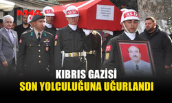 KIBRIS GAZİSİ HASAN DEMİR SON YOLCULUĞUNA UĞURLANDI
