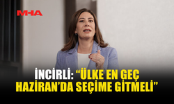 İNCİRLİ’DEN SERT ÇIKIŞ: “HAZİRAN’DA SEÇİM ŞART”