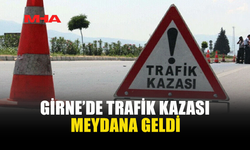 GİRNE’DE KIRMIZI IŞIK İHLALİ KAZAYA YOL AÇTI