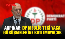 AKPINAR: MECLİS’E MÜDAHALE KABUL EDİLEMEZ