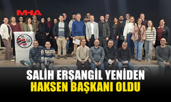 HAKSEN’DE ERŞANGİL YENİDEN BAŞKAN SEÇİLDİ