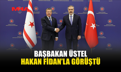 TC DIŞİŞLERİ BAKANI FİDAN, BAŞBAKAN ÜSTEL İLE GÖRÜŞTÜ