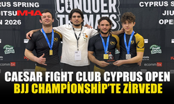 CAESAR FİGHT CLUB CYPRUS OPEN’DA ZİRVE YAPTI