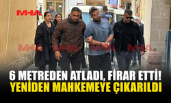 HASTANE TUVALETİNDEN KAÇTI, AYNI GÜN YAKALANDI