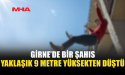 GİRNE’DE BALKONDAN DÜŞEN ŞAHIS YARALANDI
