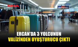 HAVALİMANINDA 3 KİŞİ UY*ŞTURUCUYLA YAKALANDI