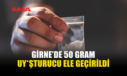 GİRNE'DE 20 YAŞINDAKİ ARAÇ SÜRÜCÜSÜ UY*ŞTURUCUYLA YAKALANDI