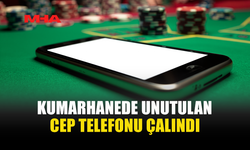 GİRNE'DE KUMARHANEDE UNUTULAN TELEFON ÇALINDI