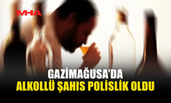 GAZİMAĞUSA'DA ÇEVREYİ RAHATSIZ EDEN İÇKİLİ ŞAHIS TUTUKLANDI