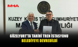 GÜZELYURT ESKİ TREN İSTASYONU KORUNARAK HALKIN HİZMETİNE SUNULACAK