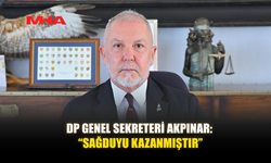 AKPINAR: SÜREÇ YENİDEN ORTAK AKILLA ŞEKİLLENECEKTİR