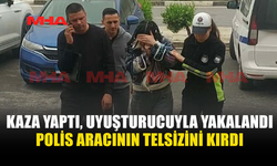 POLİSİN TELSİZİNİ KIRAN KAZA ZANLISI MAHKEMEYE ÇIKARILDI