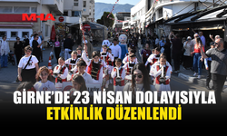 GİRNE’DE 23 NİSAN COŞKUSU KORTEJLE BAŞLADI