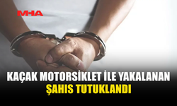 İSKELE'DE KAÇAK MOTORSİKLET ELE GEÇİRİLDİ