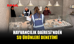 LEFKOŞA’DA SU ÜRÜNLERİ DENETİMİ YAPILDI