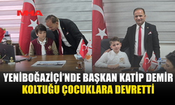 DEMİR, MAKAMINI ÇOCUKLARA DEVRETTİ