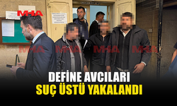 DEFİNE AVCILARINA POLİSTEN SUÇÜSTÜ
