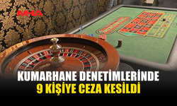 GİRNE’DE KUMARHANE DENETİMİ: 9 KİŞİYE CEZA