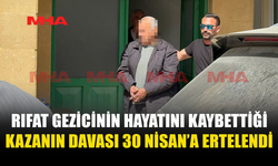 PINARBAŞI’NDAKİ ÖLÜMLÜ KAZANIN DAVASI ERTELENDİ