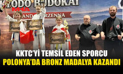 KKTC’Yİ POLONYA’DA TEMSİL ETTİ, BRONZ KAZANDI