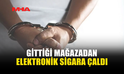 LEFKOŞA'DA ELEKTRONİK SİGARA ÇALAN ŞAHIS TUTUKLANDI