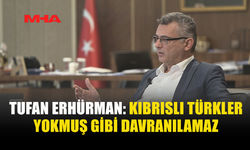 TUFAN ERHÜRMAN: ÇÖZÜM İRADESİYLE HAREKET EDİYORUZ