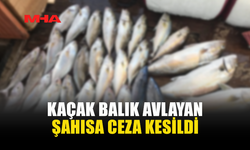 KORUMA BÖLGESİNDE BALIK AVLAYAN ŞAHISA CEZA