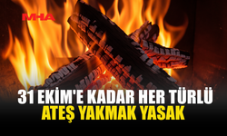 İTFAİYE MÜDÜRLÜĞÜ'NDEN UYARI...