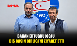 ERTAĞRULOĞLU’NDAN DIŞ BASIN BİRLİĞİ’NE ZİYARET: “KKTC’NİN SESİ İÇİN ÖNEMLİ BİR MİSYON”