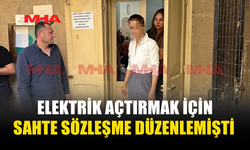 SAHTE SÖZLEŞME DÜZENLEYEN ZANLI TEMİNATA BAĞLANDI