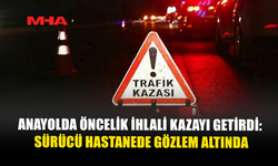 LEFKOŞA’DA KAVŞAKTA DİKKATSİZLİK KAZAYA YOL AÇTI