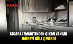 LEFKOŞA’DA DAİRE YANGINI