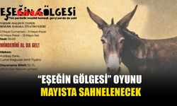 BARAKA TİYATRO EKİBİ’NİN “EŞEĞİN GÖLGESİ” OYUNU MAYISTA SAHNELENECEK