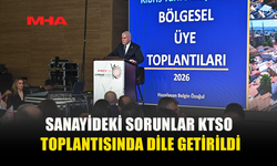 KTSO: ÜRETİMDEN ENERJİYE, FİNANSMANDAN REKABET GÜCÜNE KADAR TEMEL BAŞLIKLAR MASAYA YATIRILDI