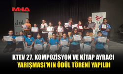 KTEV’İN 27’NCİ KOMPOZİSYON VE KİTAP AYRAÇ YARIŞMASI ÖDÜLLERİ SAHİPLERİNİ BULDU