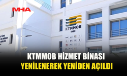 KTMMOB HİZMET BİNASI YENİLENDİ, EMEK VERENLERE PLAKET TAKDİM EDİLDİ
