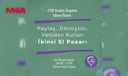 CTP KADIN ÖRGÜTÜ PAZAR GÜNÜ GİRNE’DE İKİNCİ EL EŞYA STANDI AÇACAK