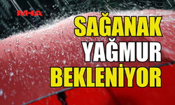 YARINDAN İTİBAREN SALI GÜNÜNE KADAR YAĞMUR BEKLENİYOR